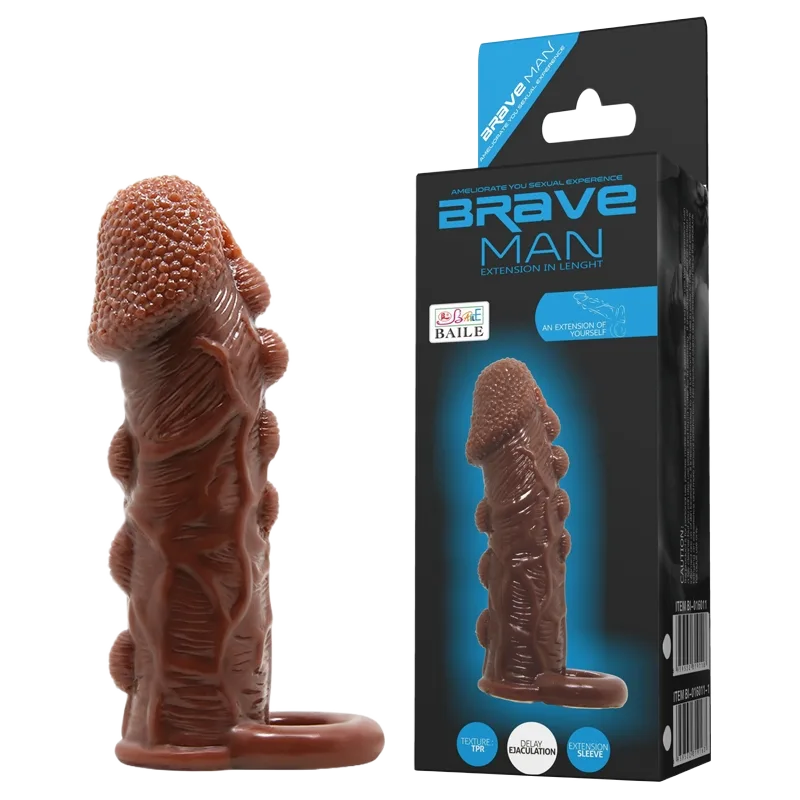 Silicone TPR Ring Chicken Head Rotating Dildo