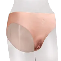 Silicone Underwear Padded Butt & Conceal Penis