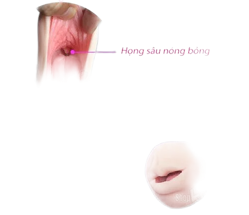 SiliconeOralSexMouthToy16cmMaleMasturbator