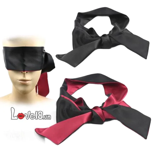 Silk Eye Mask Soft Satin BDSM Blindfold Sensory Play
