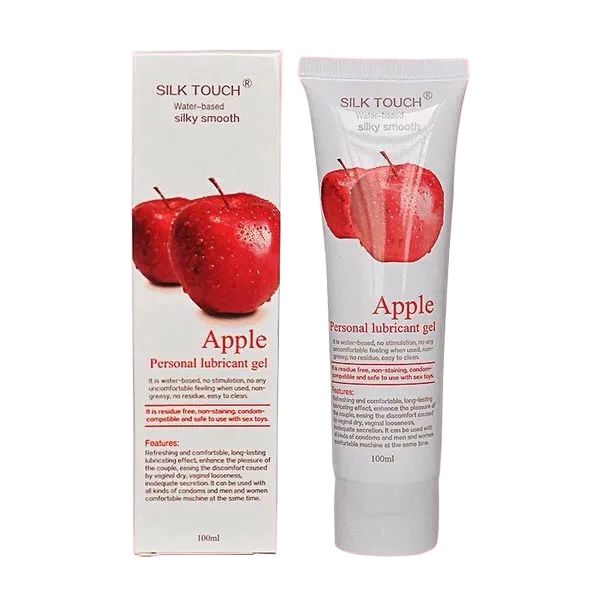 Silk Touch Apple Scented Water-Based Lubricant 50ml