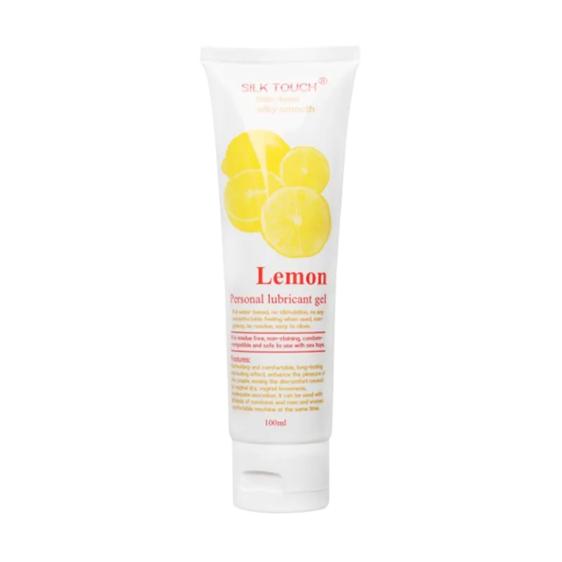 Silk Touch Lemon Scented Lubricant 100ml