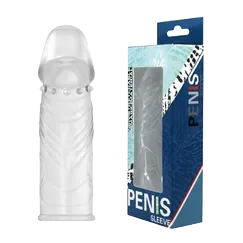 Size Enhancing Condom Dildo Comfortable Extra Length Protection