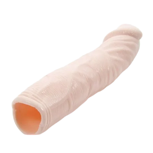 Skin-tone Condom Sleeve Penis Enhancer SHP644 Durable