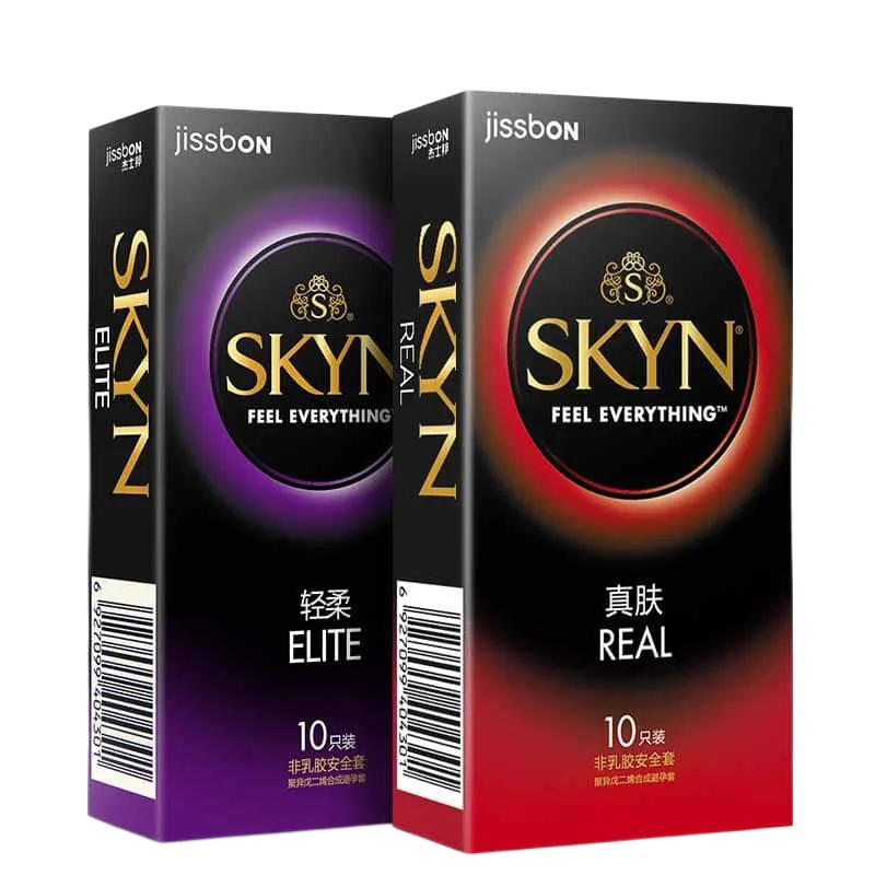 SKYN Elite & Real Ultra Soft Hypoallergenic Premium Latex Condom