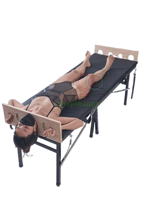 SM Folding Sensual Restraint Bed for BDSM Play