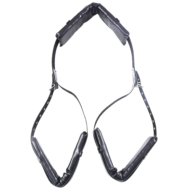SM Spreader Leg Restraint Bondage Leather Fast Delivery