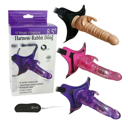 Small Strap-On Hollow Dildo for Gay Couples Durable Design