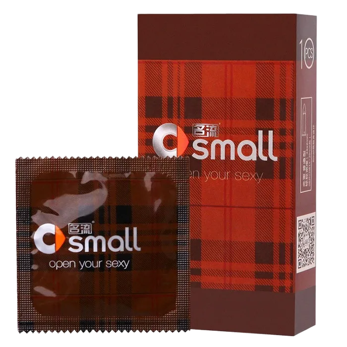 Small Tight Fit Natural Rubber Condom 4.9x3.1cm