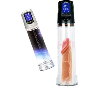 Smart LCD Display Penis Enlargement Pump Auto Sucking Device