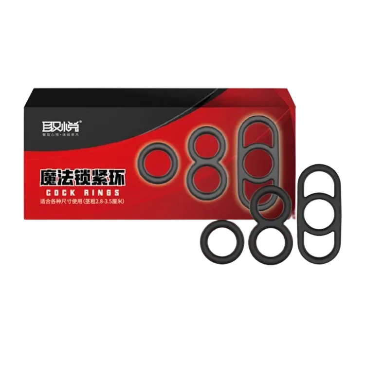 Smart Ring Silicone Cock Ring Set 3 Styles 30+ Combos