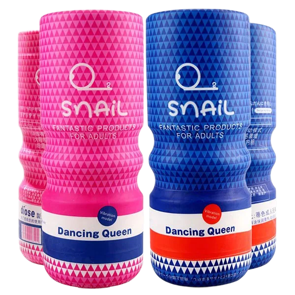 Snail Dancing Queen 20 Mode Rechargeable Transparent Masturbator