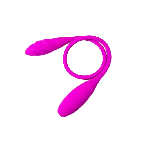 Snaky Double-Ended Vibrating Silicone Dildo 60cm