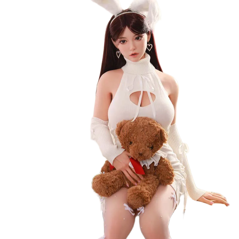 Snow Bunny 1.58m Silicone Head TPE Realistic Love Doll