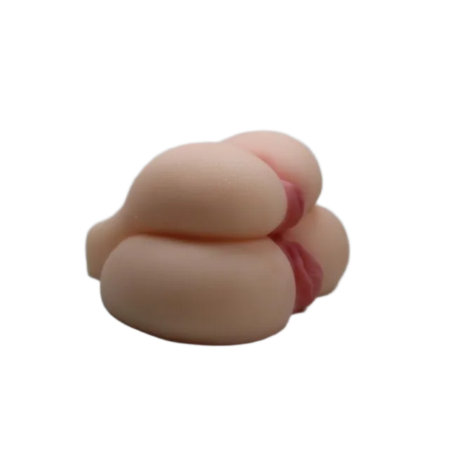 Soft Double Vaginal Buttocks Realistic Silicone Sex Toy