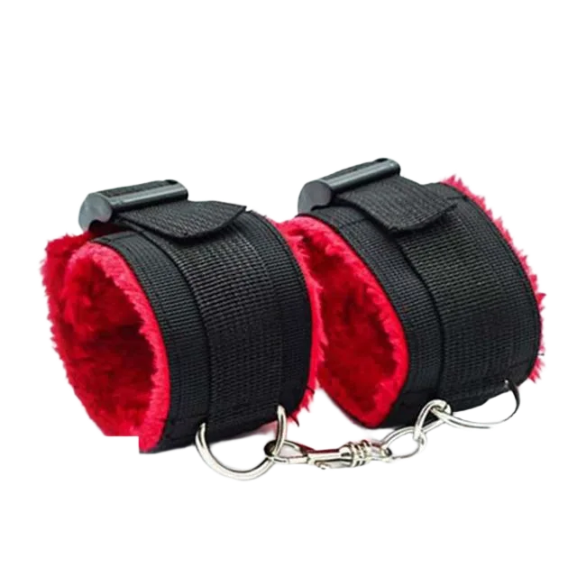 Soft Furry Lined Handcuffs Comfortable Restraint for Couples