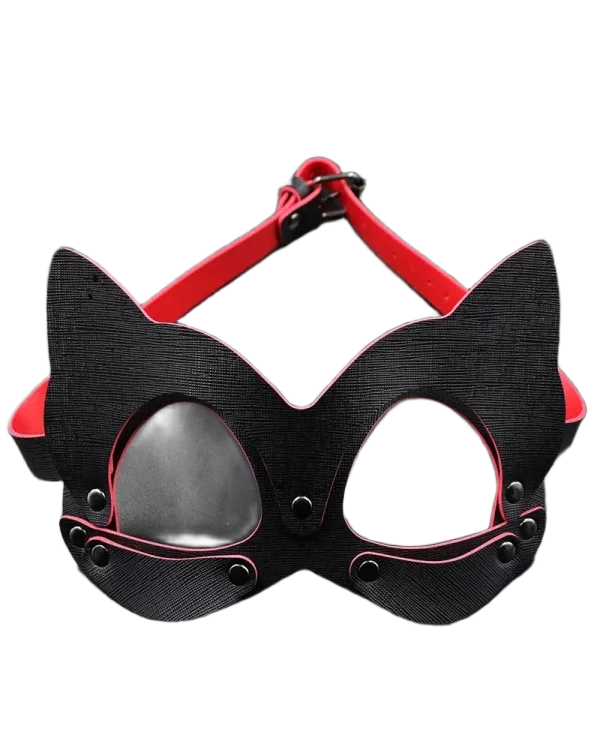 Soft Leather Fox Mask Sexy Erotic BDSM Mystery Play