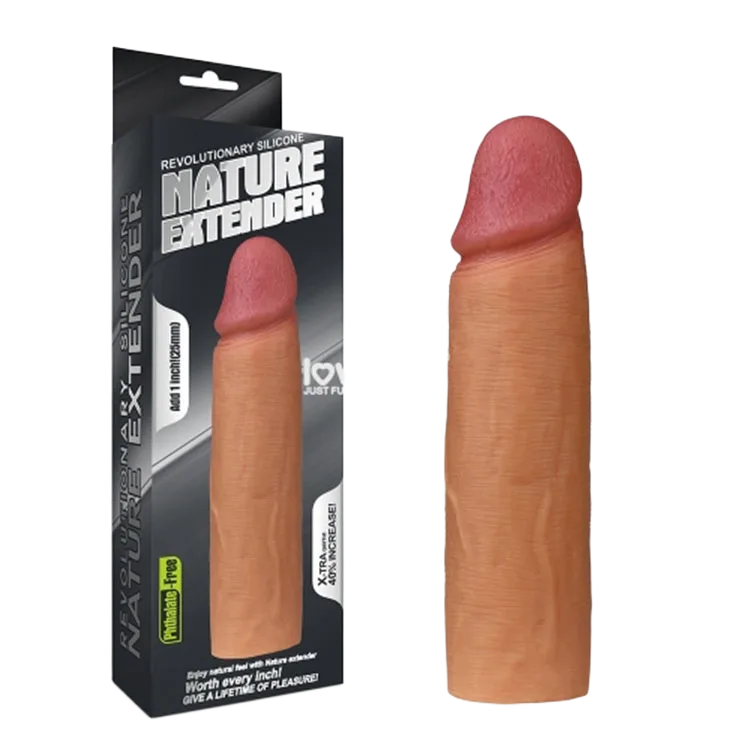 Soft Medical Silicone 3cm Penis Sleeve Delay Erection Aid