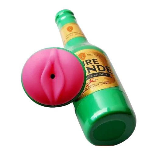 Soft realistic vaginal masturbator bottle disguise affordable pleasure