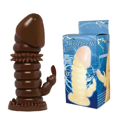 Soft Silicone Penis Sleeve with Rings for Size & Pleasure
