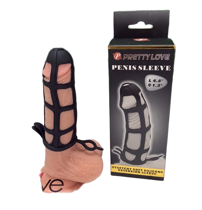 Soft Silicone Small Size Durable Cock Sheath with Ring