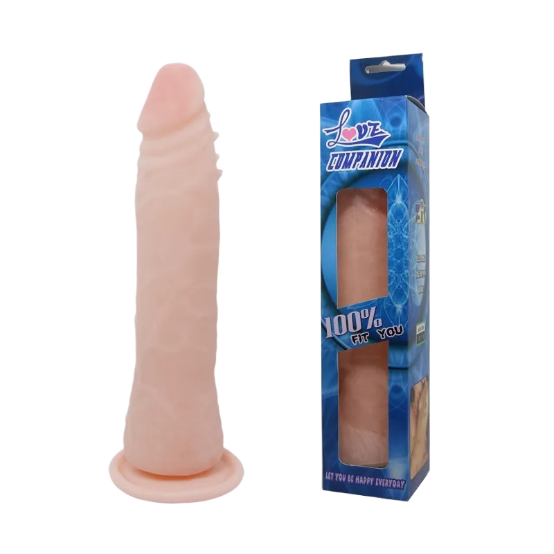 Soft Silicone Textured Female Dildo Flexible Bendable Toy