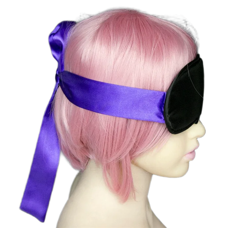 Soft Silk Blindfold Enhancing Erotic Sensory Experience