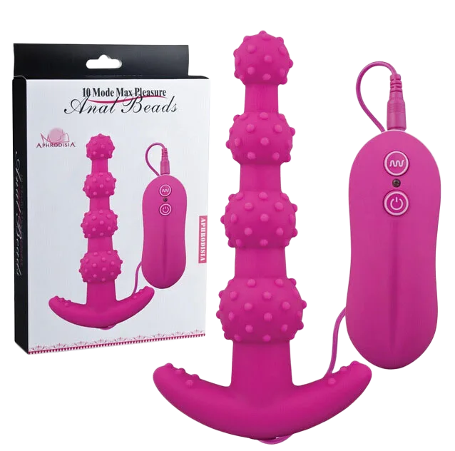 Soft Spike Super Vibrating Anal Massager ABS Silicone