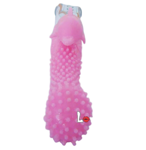 Soft Spiked Rotating Silicone Vibrating Dildo