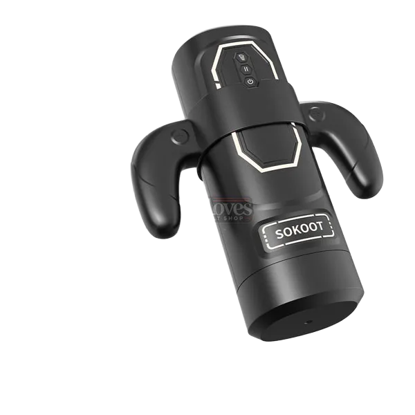 SOKOOT Handheld Vibrating Heating Suction Masturbator