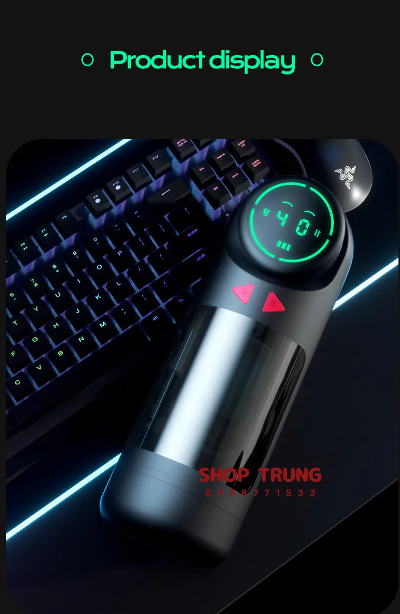 Spaceman Masturbator Realistic Sucking Vibrating Toy — photo 7