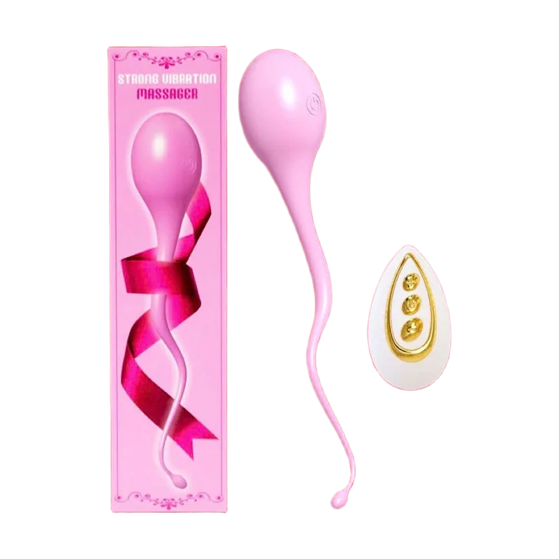 Sperm-Shaped 10-Mode Remote Control Vibrating Egg