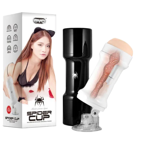 Spider Realistic Silicone Suction Base Male Masturbator