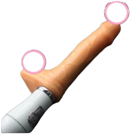 SpinDrift Realistic Soft Medical Silicone Dildo with Handle