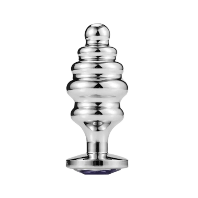 Spiral Stainless Steel Anal Plug - Sexy Anal Toy 05 for Thrill