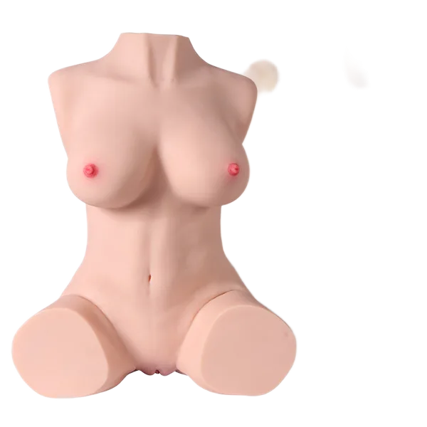SQ-MA20017 Male Half Body Realistic Sex Doll, Compact Size