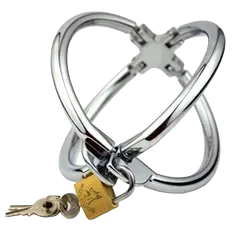 Stainless Steel BDSM X-Handcuff Restraint Set Durable And Stylish