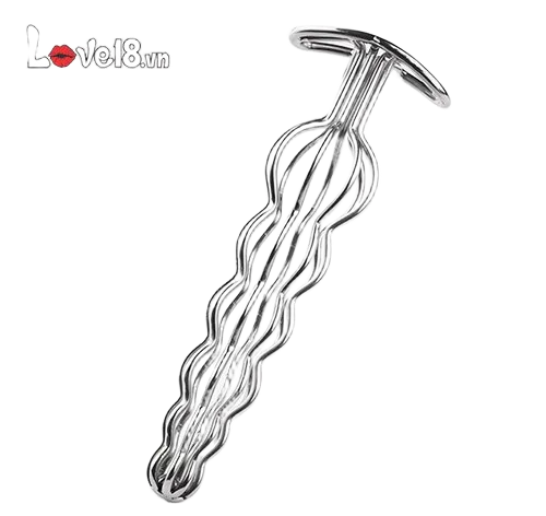 Stainless Steel Hollow Anal Plug Prostate Massager