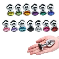 Stainless Steel Rainbow Anal Plug Durable Jewelry Style