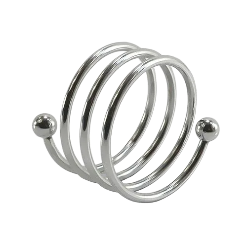 Stainless Steel Spring Penis Ring for Enhanced Male Pleasure