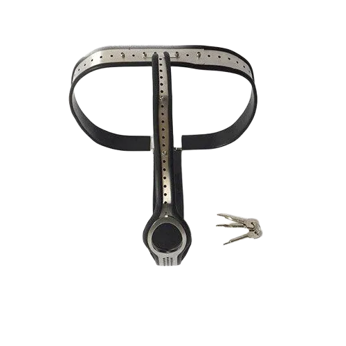 Stainless Steel T-Shaped Female Chastity Panties Adjustable Size