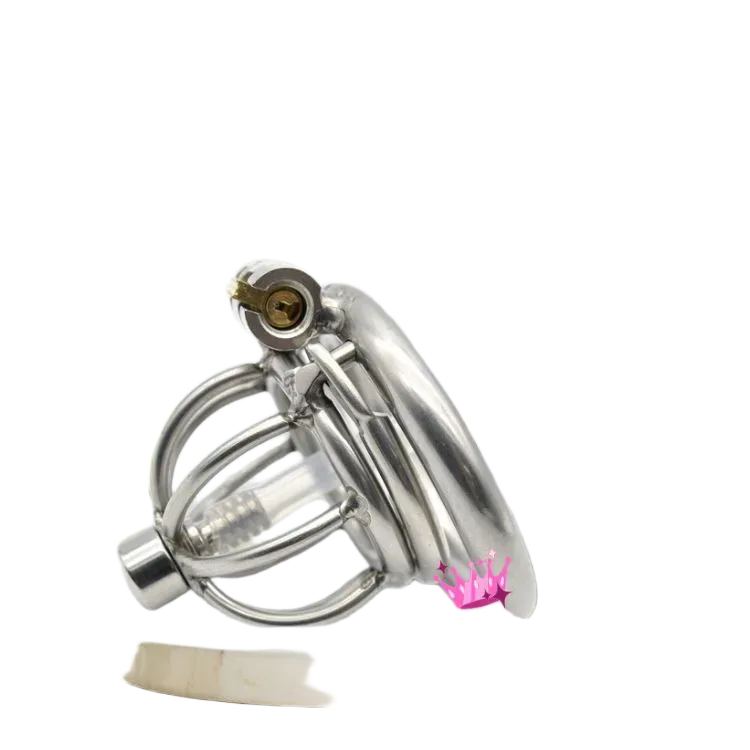 Stainless Steel Urethral Penis Cage with Spiked Ring