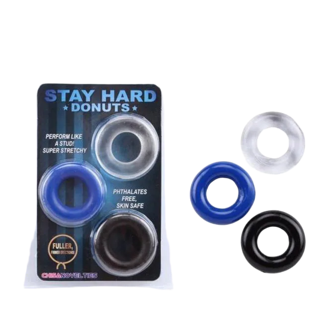 Stay Hard Smooth Delay Ejaculation Cock Ring Soft Silicone