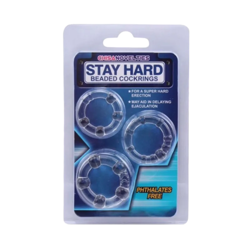Stayhard Time-Extending Male Cock Ring Comfortable