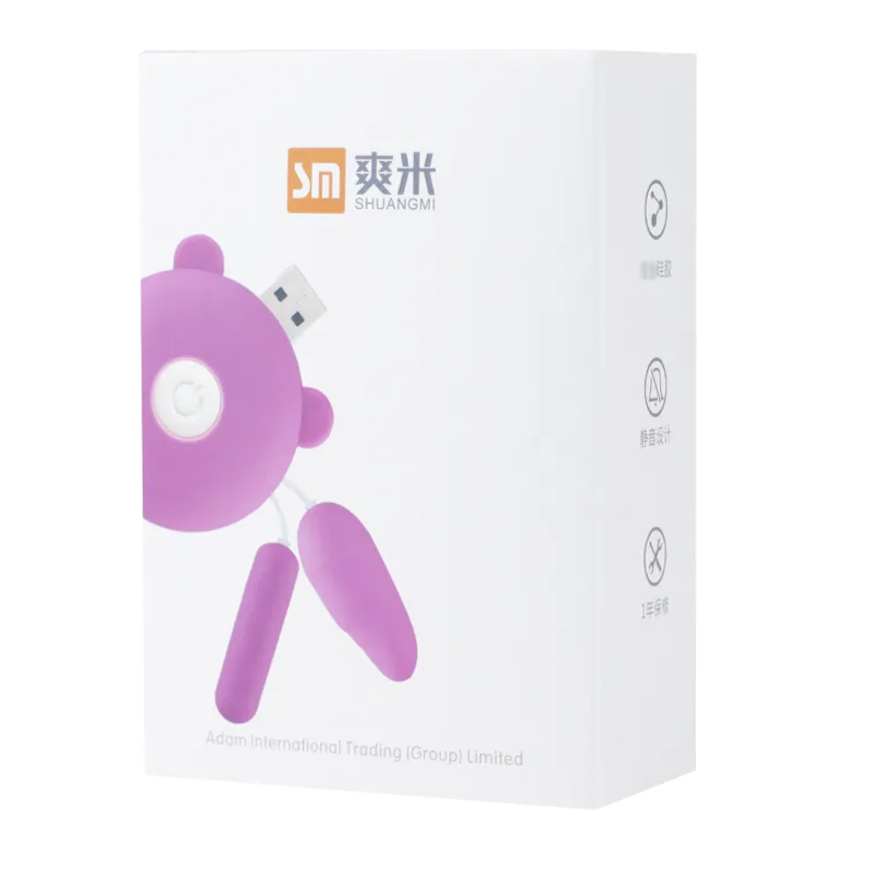 Strong USB Wired Vibrating Egg Beginner Friendly Sex Toy