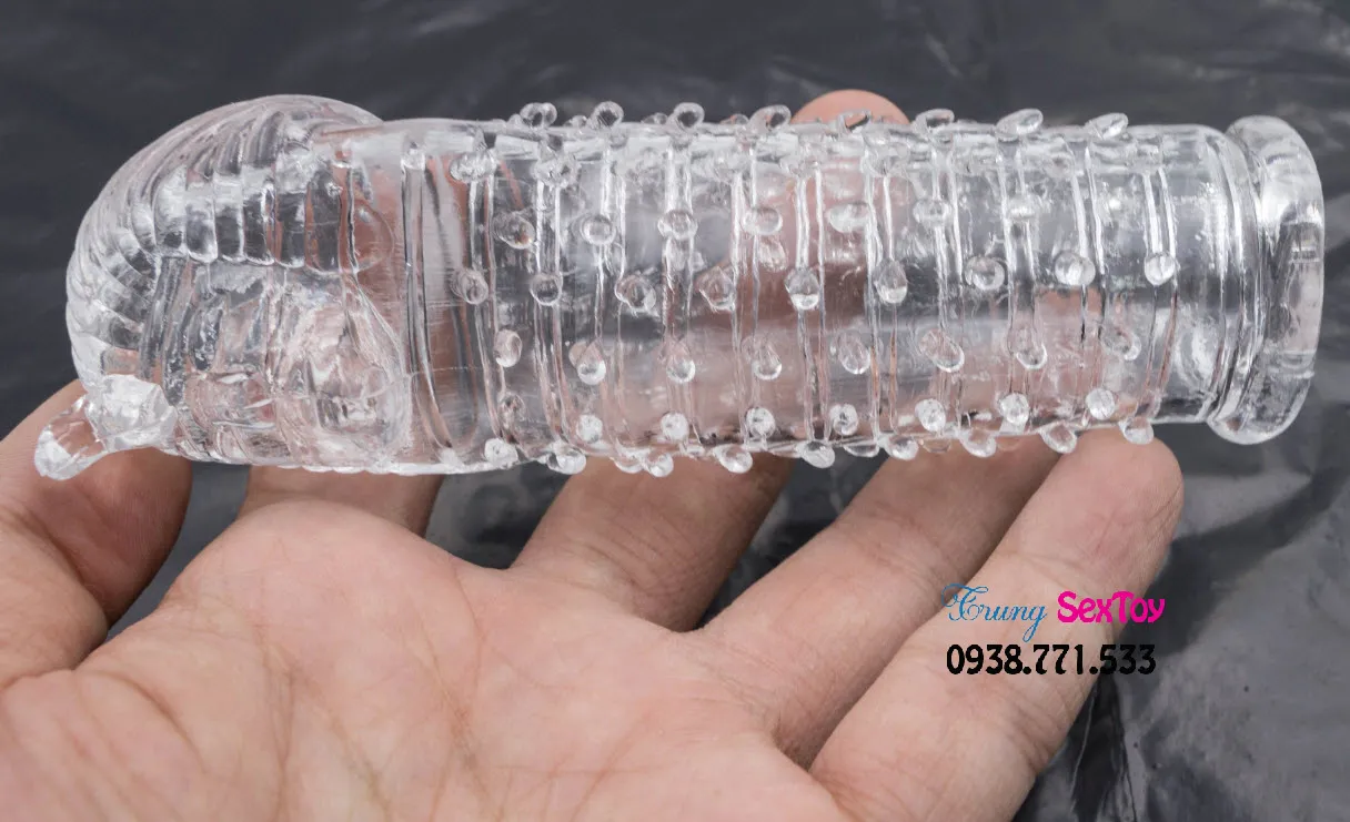 Pharaon Large Silicone Dildo Condom Enhancer for Couples — photo 5
