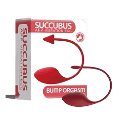 Succubus App-Controlled Waterproof Egg Vibrator 9 Mode Intense