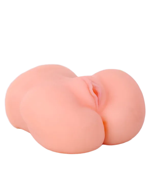 Suitable For Lovers Pink Vibrating Silicone Fake Buttocks
