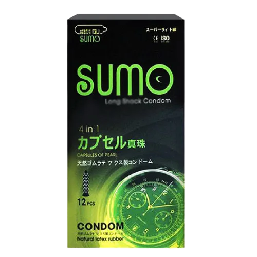 Sumo 4in1 Ultra Thin Textured Japanese Condom 3pcs