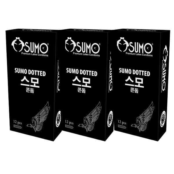 Sumo Dot Textured Condom for Delay and Extra Stimulation
